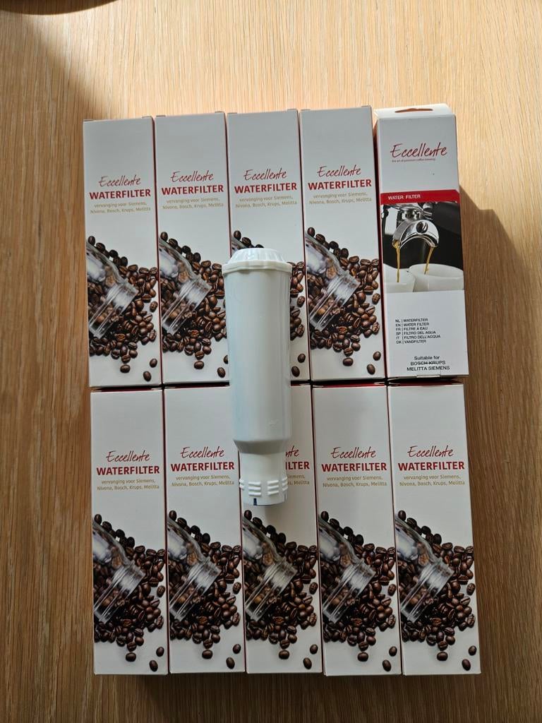 Waterfilters Melitta/Siemens/Krups/Bosch/Nivona 10x, Ophalen of Verzenden
