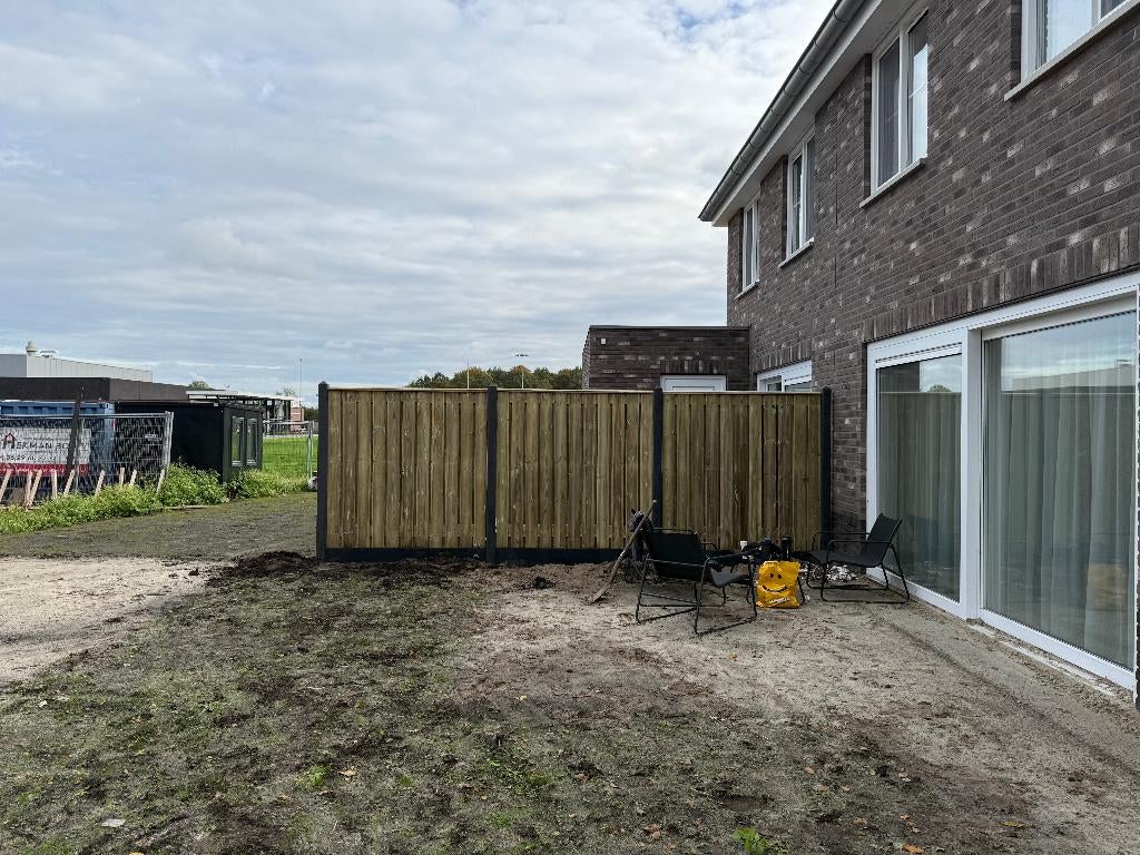 schutting vervangen of nieuwe plaatsen/gratis inmeten, Tuin en Terras, Schuttingen, 1 tot 2 meter, Minder dan 3 meter, Nieuw, Ophalen of Verzenden