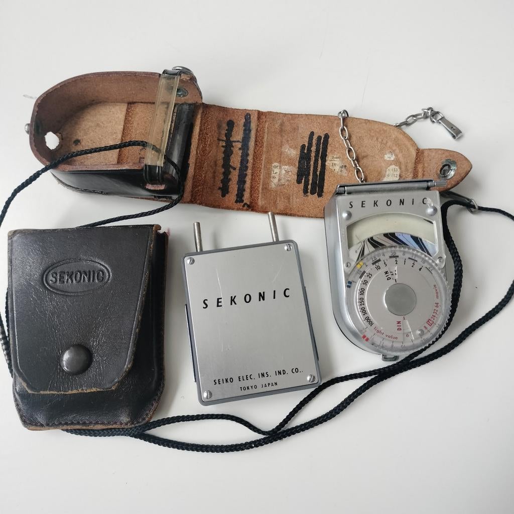 Lichtmeter Sekonic L-8 analoge belichtingmeter, Ophalen of Verzenden, Overige typen