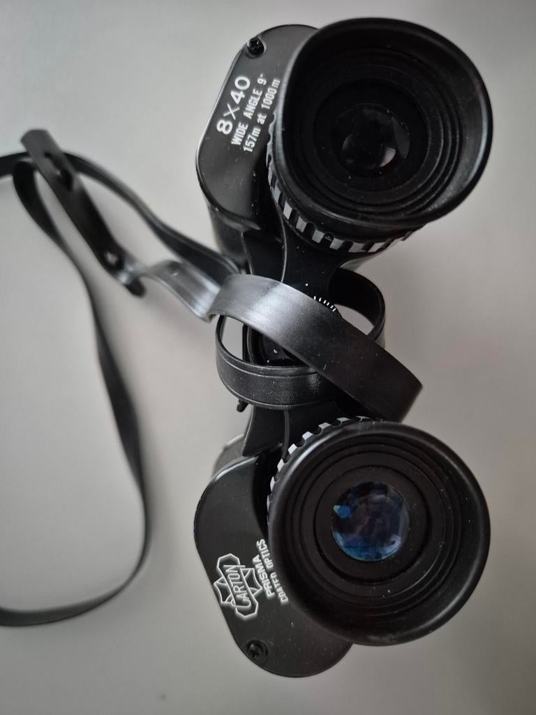 Carton 8x40 verrekijker, Audio, Tv en Foto, Optische apparatuur | Verrekijkers, Ophalen of Verzenden, Zo goed als nieuw, 8 tot 12x