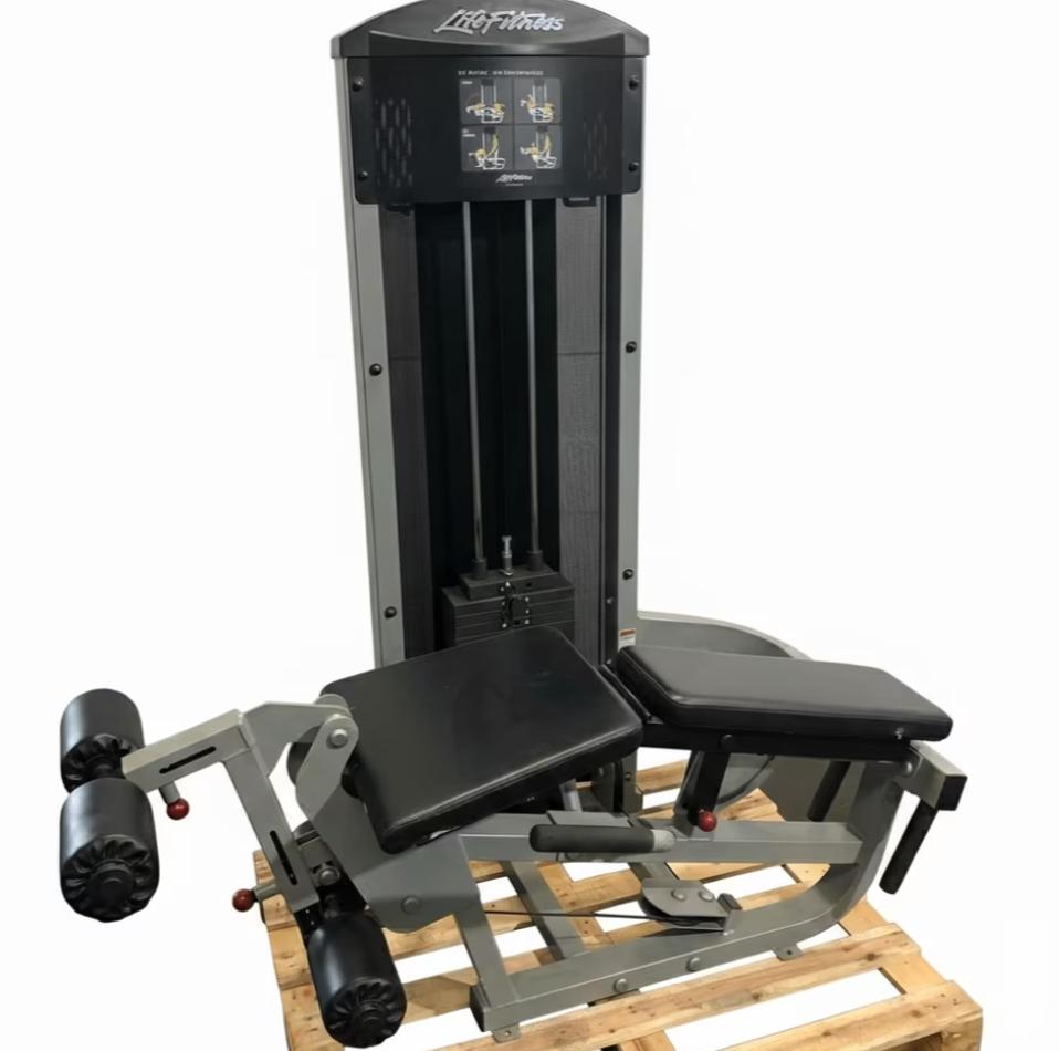 Leg curl / leg extension Lifefitness, Krachtstation, Ophalen of Verzenden, Zo goed als nieuw, Metaal