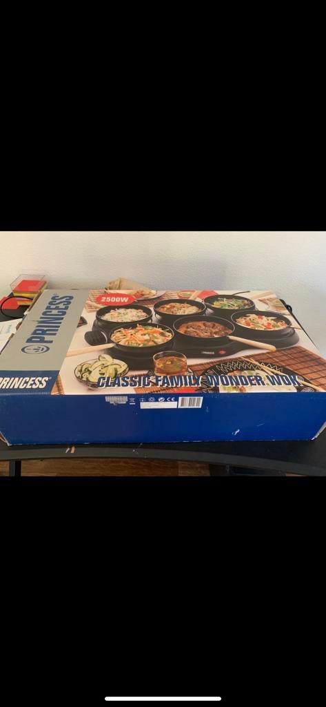 Princess family wok set, Ophalen, 4 t/m 7 personen