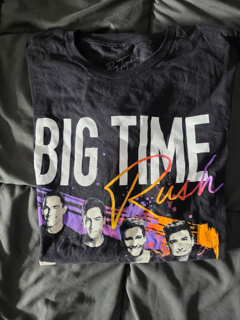 Big time rush tshirt, Ophalen of Verzenden, Zo goed als nieuw, Maat 56/58 (XL)