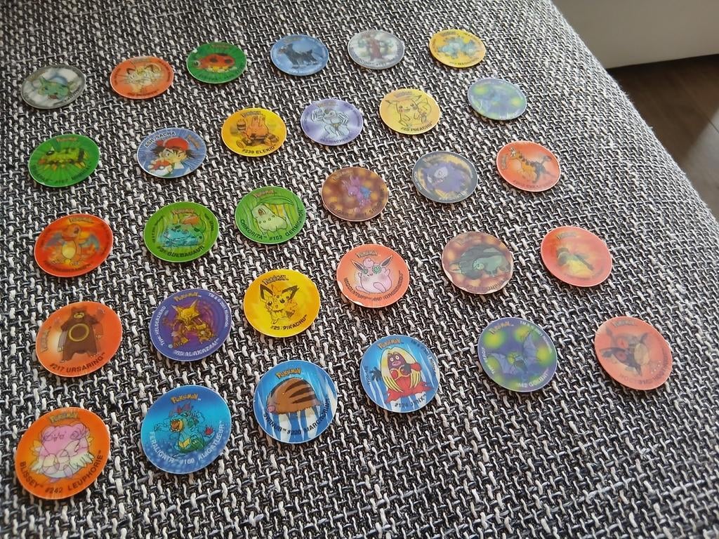 Pokemon Flippo's Verzameling, Ophalen, Losse flippo's