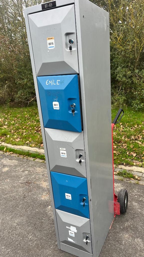 Lockerkast kluisjes, Ophalen, Gebruikt, X, X