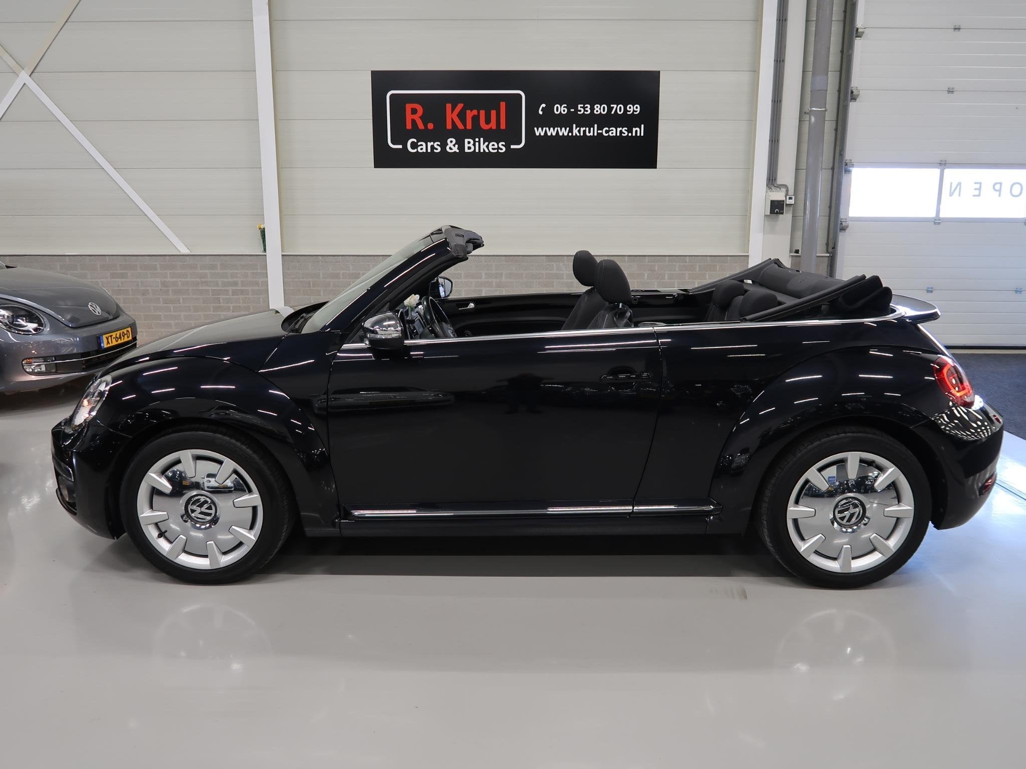 Volkswagen Beetle 1.2 TSI Design 2018 Airco-ecc Navigatie Ap, Auto's, Voorwielaandrijving, Stof, Gebruikt, 4 cilinders