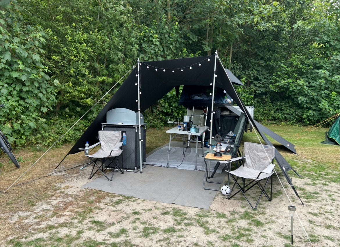 Nette Anssems TentBox aanhanger, Caravans en Kamperen, Ophalen, Zo goed als nieuw, Tot en met 2