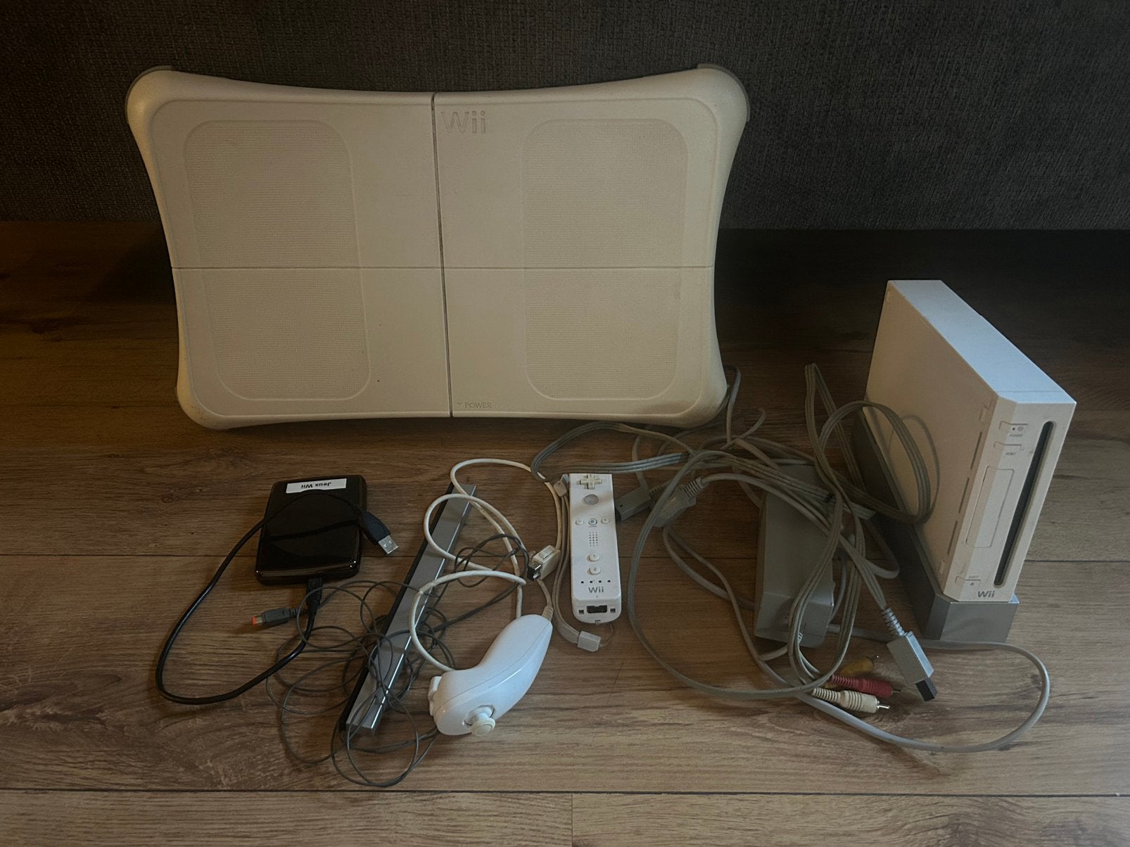 Nintendo Wii inclusief 125 spellen, Ophalen of Verzenden, Zo goed als nieuw, Met 1 controller, Met games