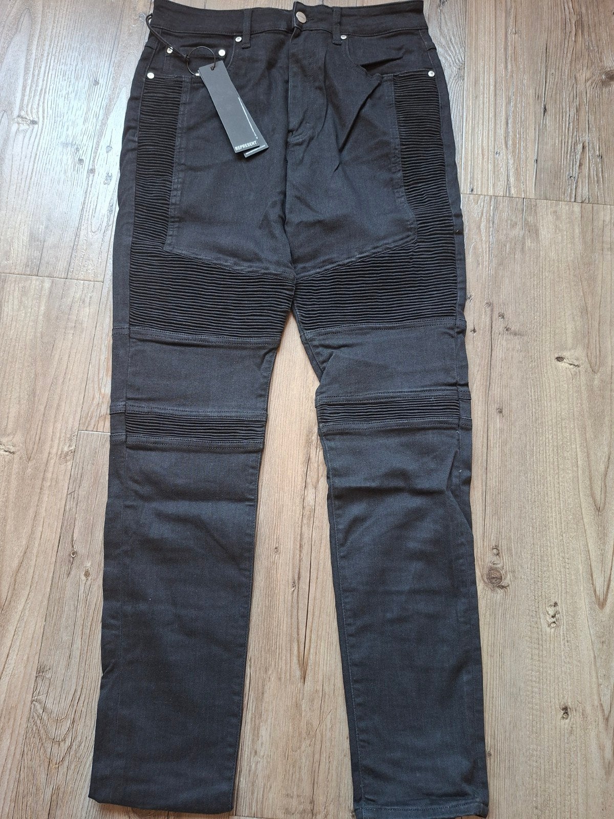 REPRESENT slimfit jeans W32 L30, REPRESENT, Zwart, Nieuw, W32 (confectie 46) of kleiner