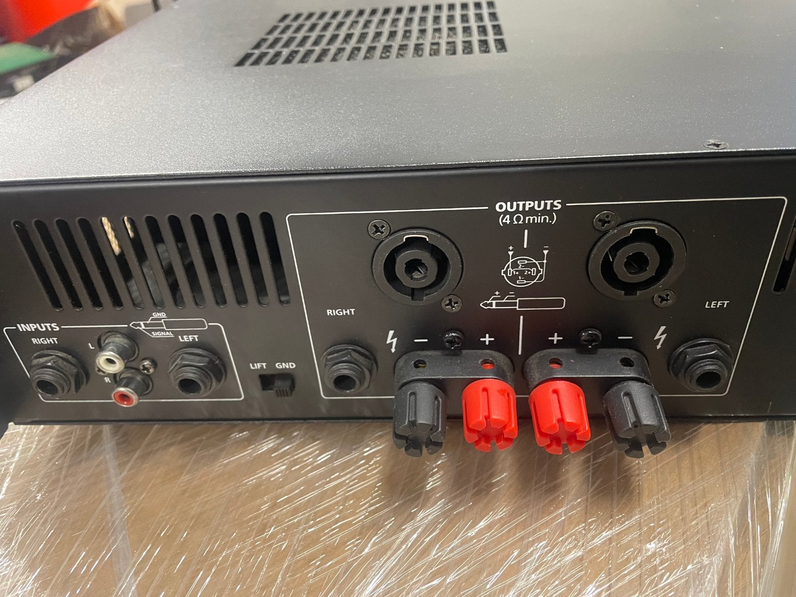 Stageline sta500 versterker, Ophalen of Verzenden, Zo goed als nieuw, 120 watt of meer, Overige merken