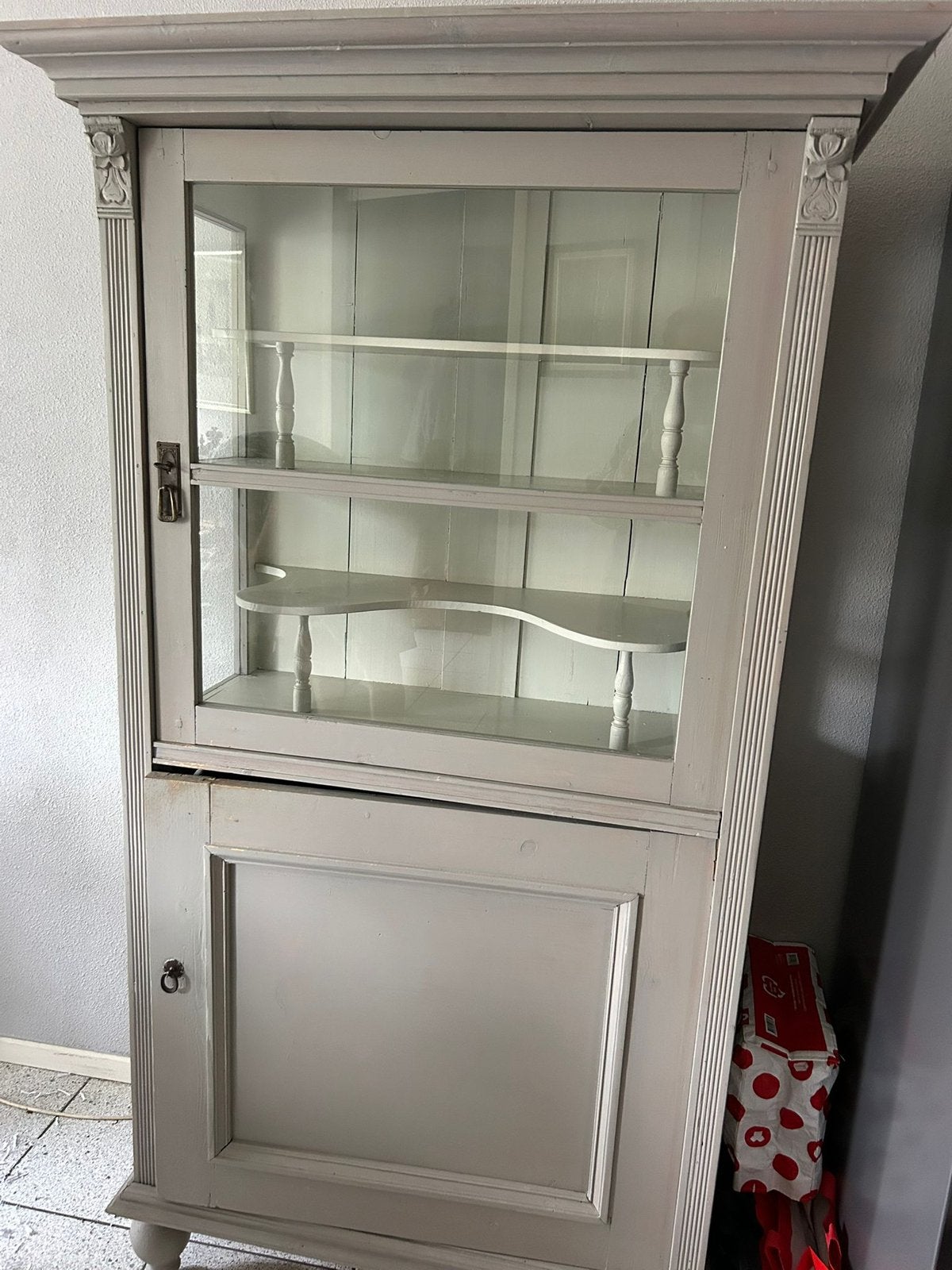 Vitrinekast, Ophalen, 50 tot 100 cm, 25 tot 50 cm, Gebruikt
