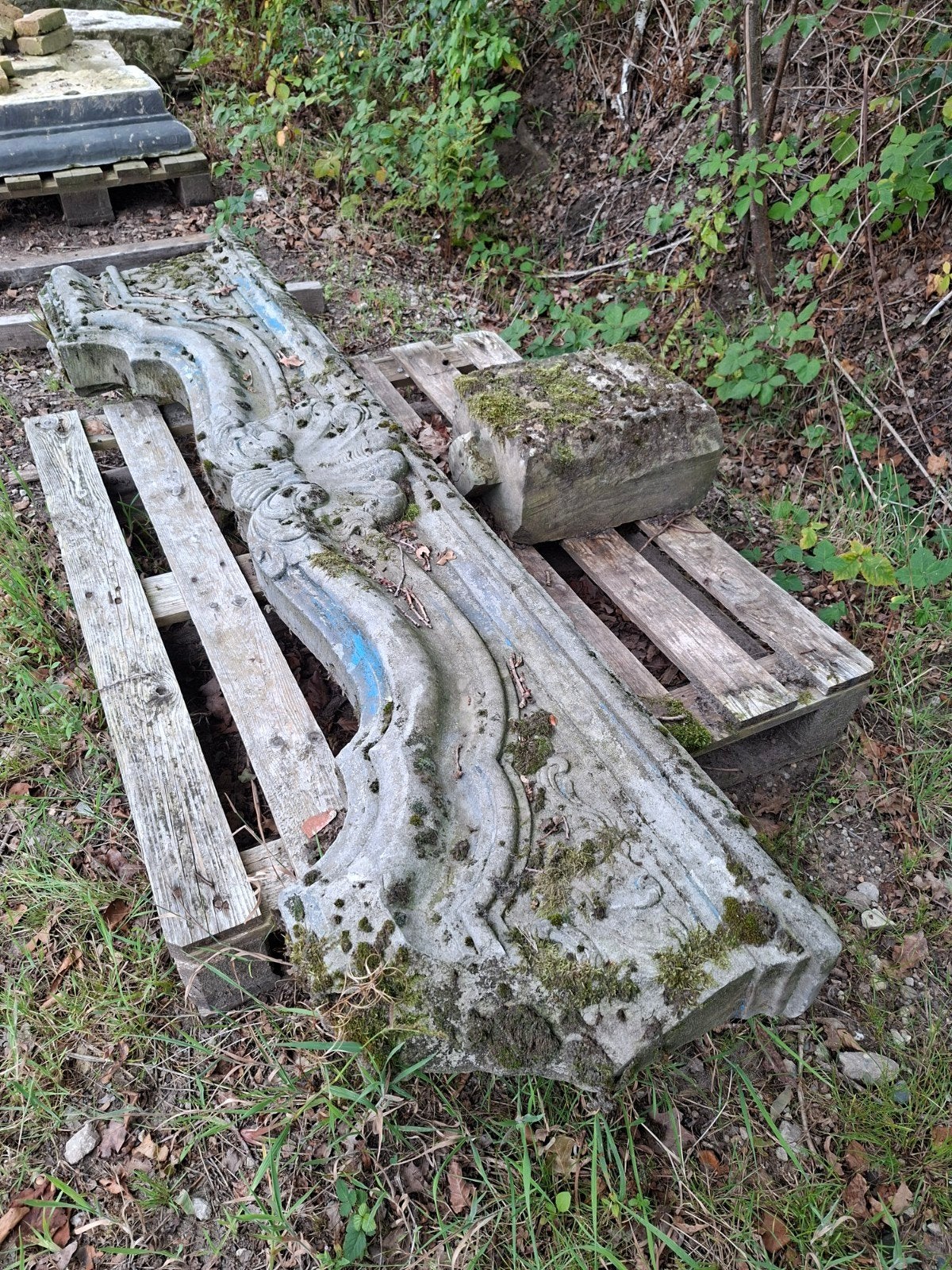 Ornamentaal benteimer / poort / schouw deel - 190 cm lang, Ophalen