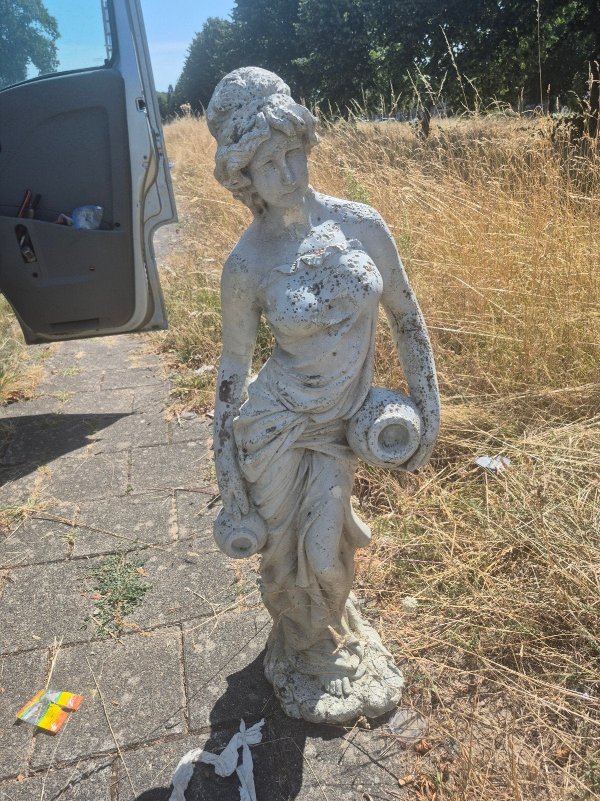 tuin beeld, Ophalen, Kunststof