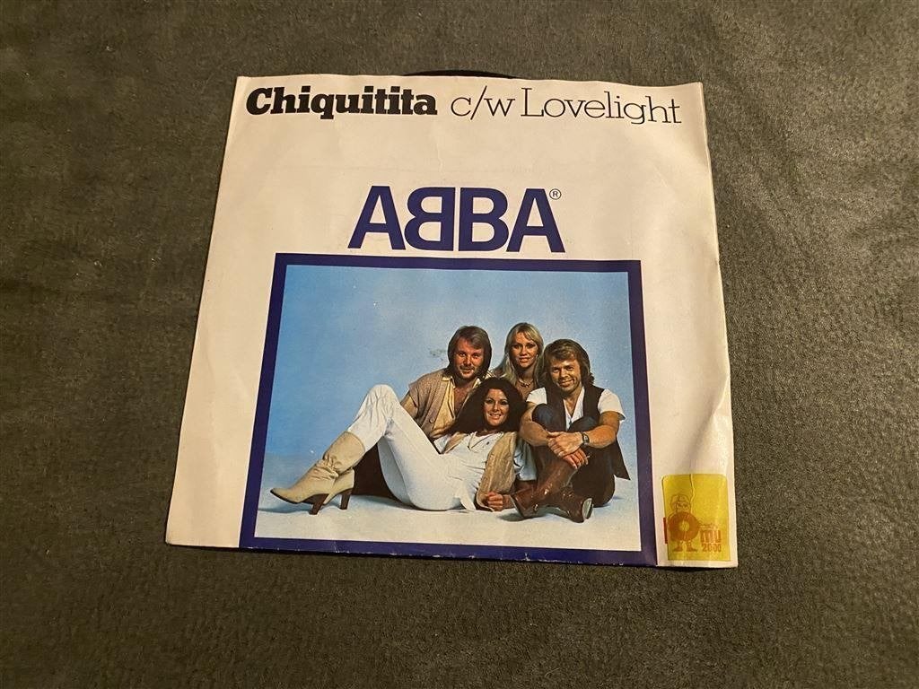 Abba - chiquitita c/w lovelight singles [972]