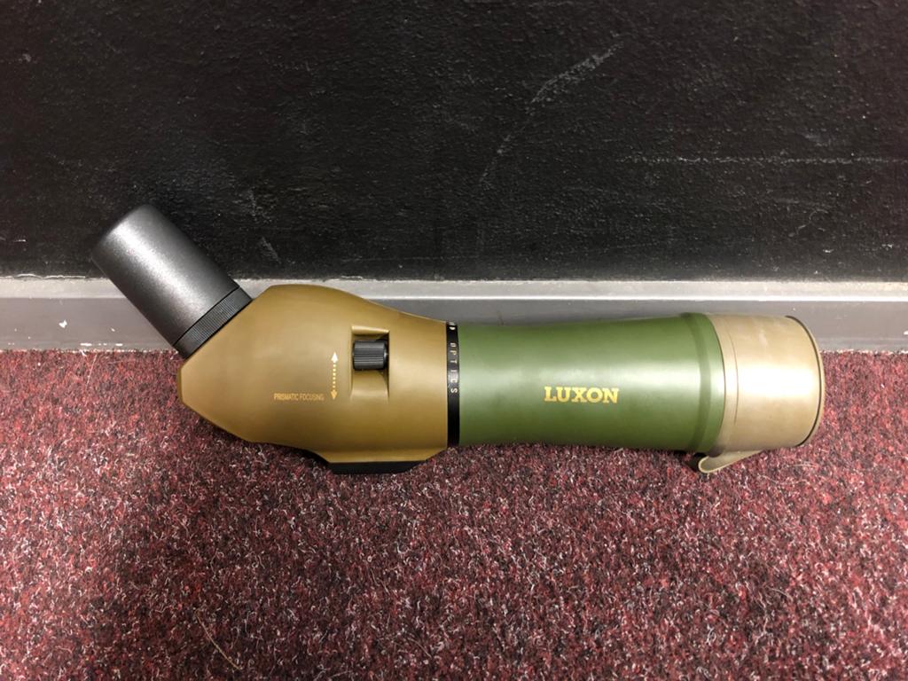 Luxon Monokijker met tas - Ideaal voor onderweg, Gebruikt, Overige typen, Ophalen of Verzenden, 8 tot 12x
