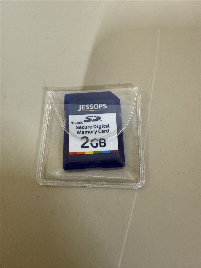Jessops SD 2GB Geheugenkaart - Voor Camera\'s/Mobiele Appara, Ophalen of Verzenden, Zo goed als nieuw, SD, Fotocamera
