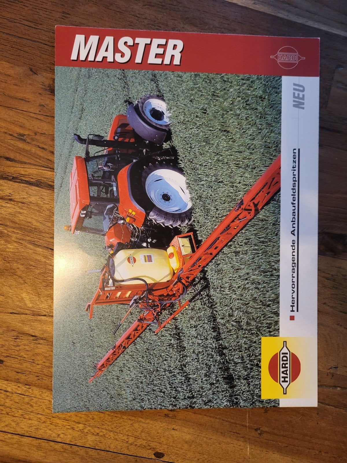 tractor folder HARDI Master, Ophalen of Verzenden, Zo goed als nieuw
