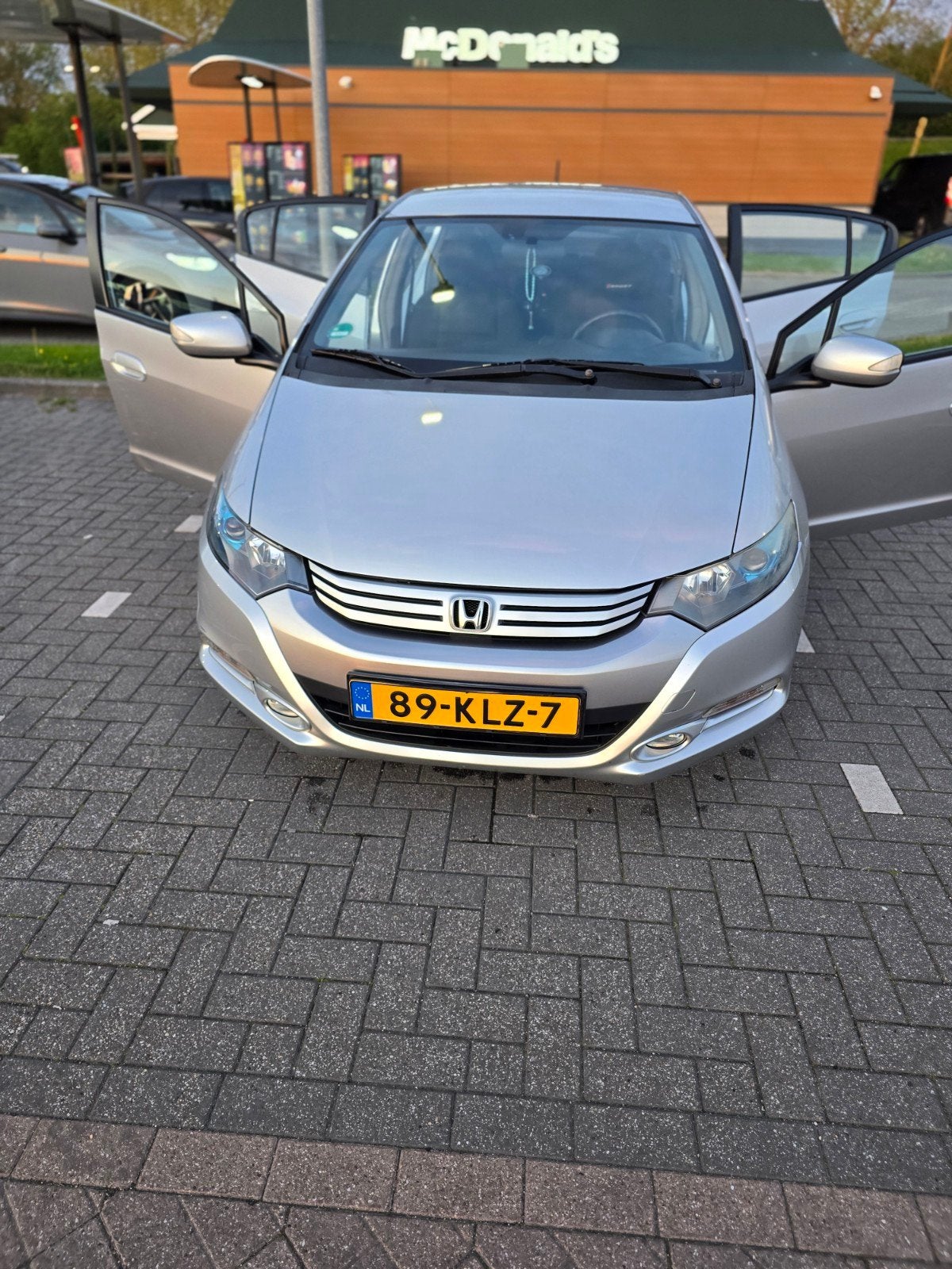 Honda Insight 1.3 Hybrid AUT 2010 Grijs, 4 cilinders, Alcantara, Grijs, 22 km/l