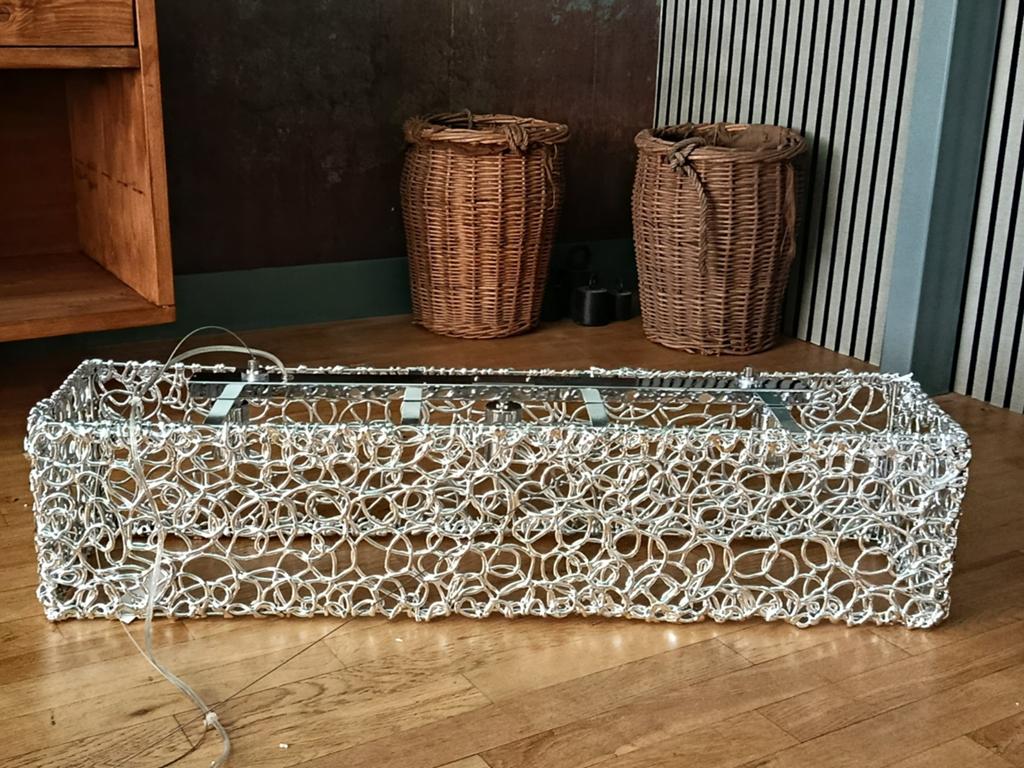 Nieuwe Collecttione HL Trento Balk hanglamp - Luxe Lifestyle, Ophalen, Luxe, Modern, Nieuw, Metaal