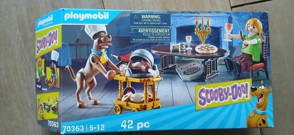 playmobil scooby doo, Ophalen of Verzenden, Zo goed als nieuw, Complete set, Figuren