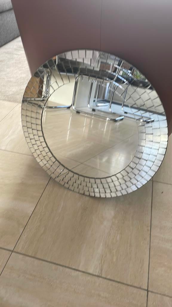 Spiegel rond, Tranby Ikea, Ophalen, Rond, Zo goed als nieuw, Minder dan 100 cm