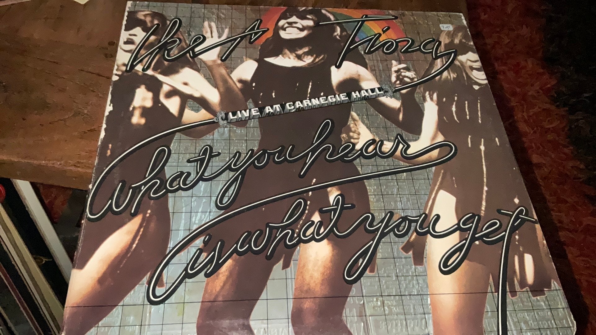 Ike & Tina Turner. Live at Carnegie Hall, Ophalen of Verzenden, Zo goed als nieuw, 12 inch, Poprock