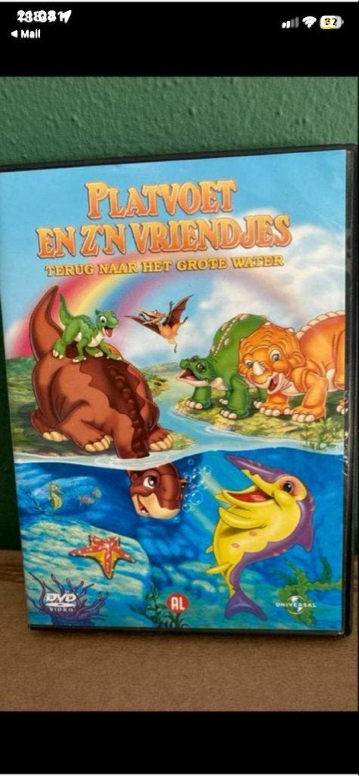 Platvoet en zijn vriendjes: Terug naar het Grote Water DVD, Cd's en Dvd's, Dvd's | Kinderen en Jeugd, Avontuur, Gebruikt, Alle leeftijden