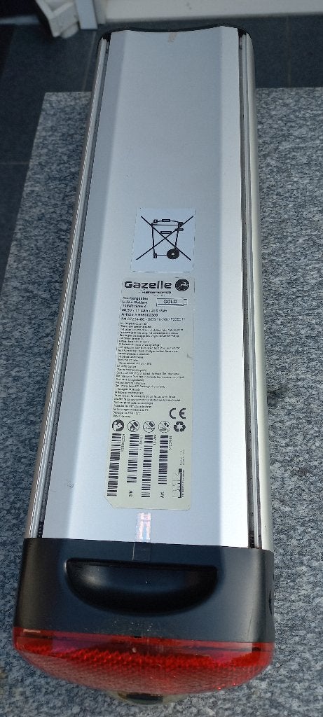 Gazelle innergy gold accu, Zo goed als nieuw