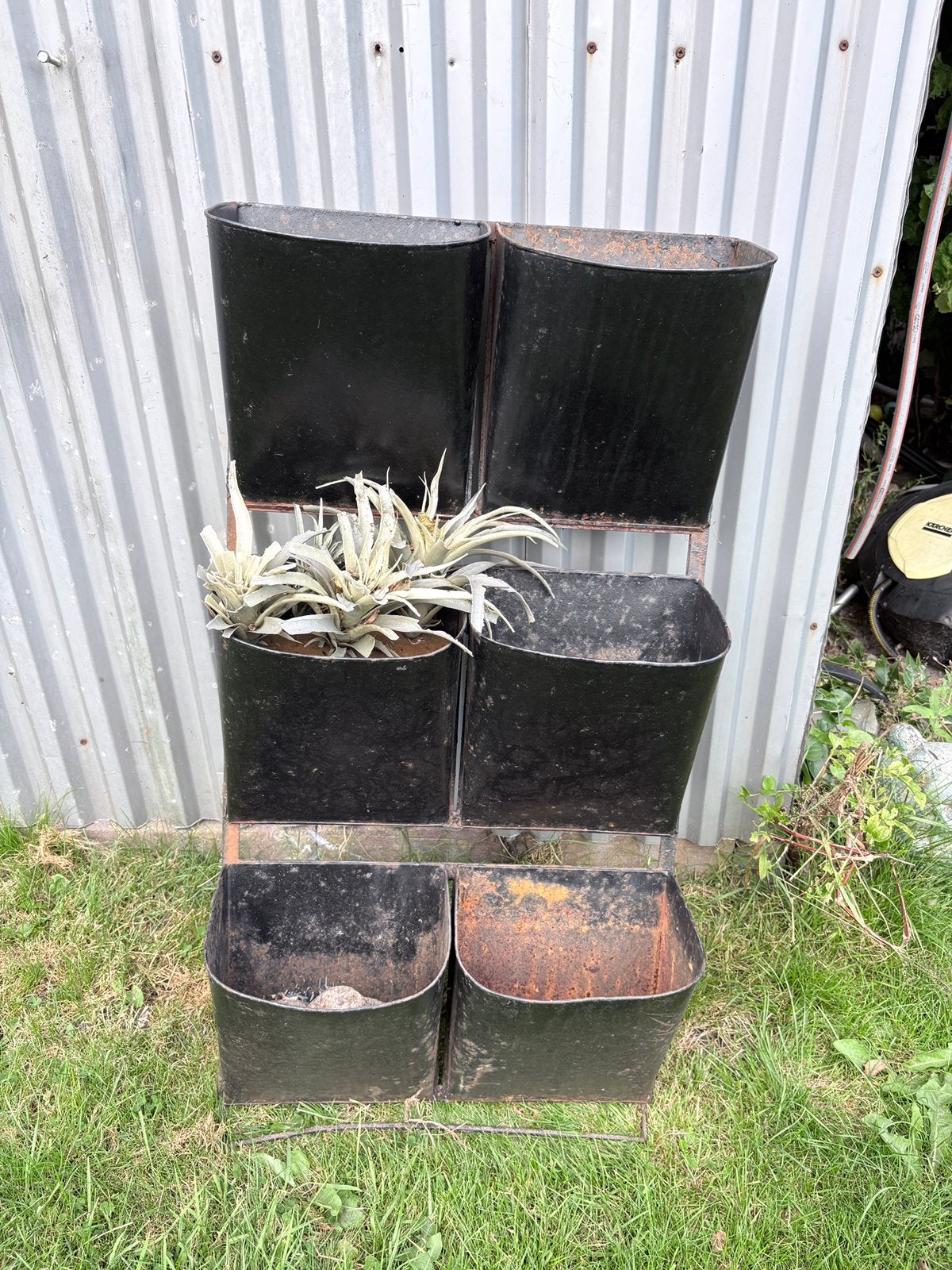 Ijzeren plantenbak te koop, Ophalen, Gebruikt, Balkon, Metaal