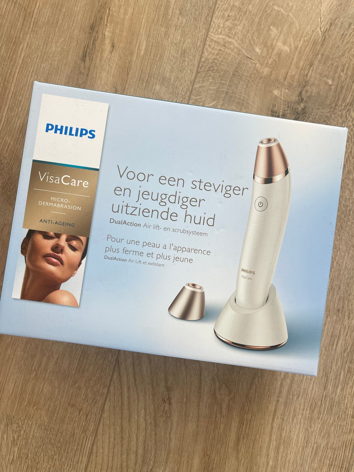 Philips VisaCare Microdermabrasie Anti-Aging Apparaat, Witgoed en Apparatuur, Ophalen of Verzenden, Nieuw, Overige typen