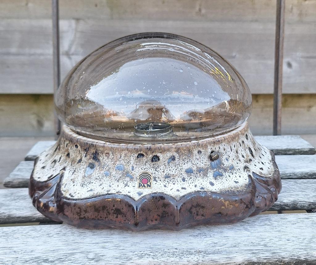 Prachtige vintage Pan keramik West Germany lamp., Ophalen of Verzenden, Huis en Inrichting