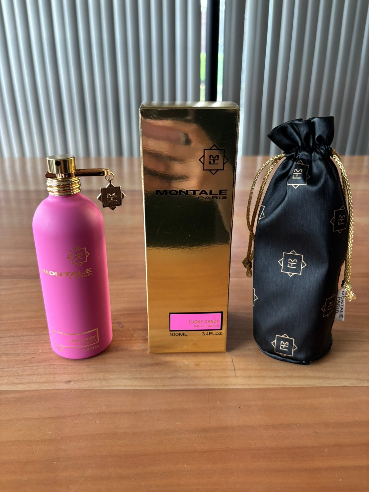 Montale Paris Lucky Candy leeg parfumflesje, Verzenden, Gebruikt
