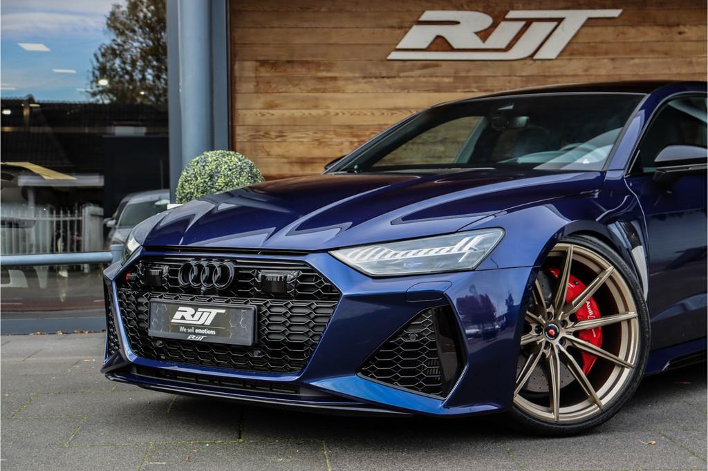 Audi RS7 4.0 V8 TFSI quattro *Dynamic Plus/4ws/Ceramic/Carbo, Automaat, Parkeersensor, Gebruikt, Bedrijf