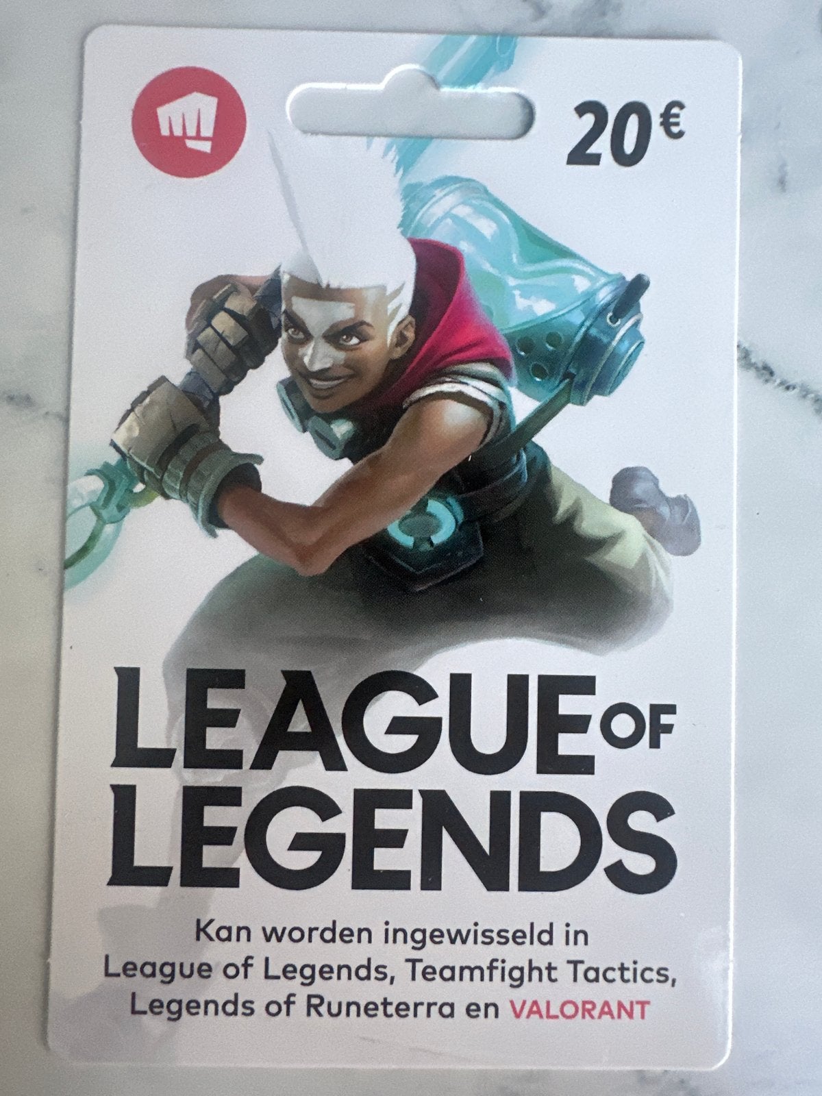League of Legends Cadeaukaart 20 euro, Spelcomputers en Games, Games | Pc, Verzenden, Overige genres, 1 speler, Nieuw