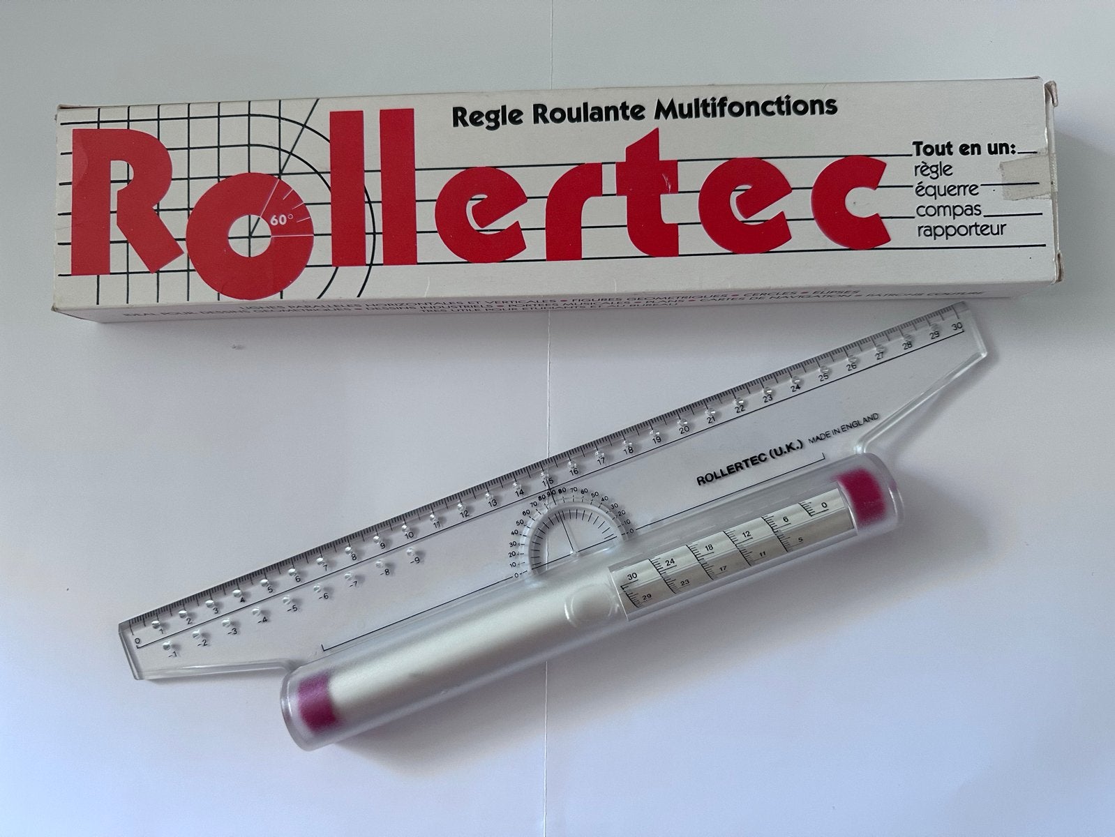Originele Rollertec alles in één: liniaal!, Ophalen of Verzenden, Zo goed als nieuw