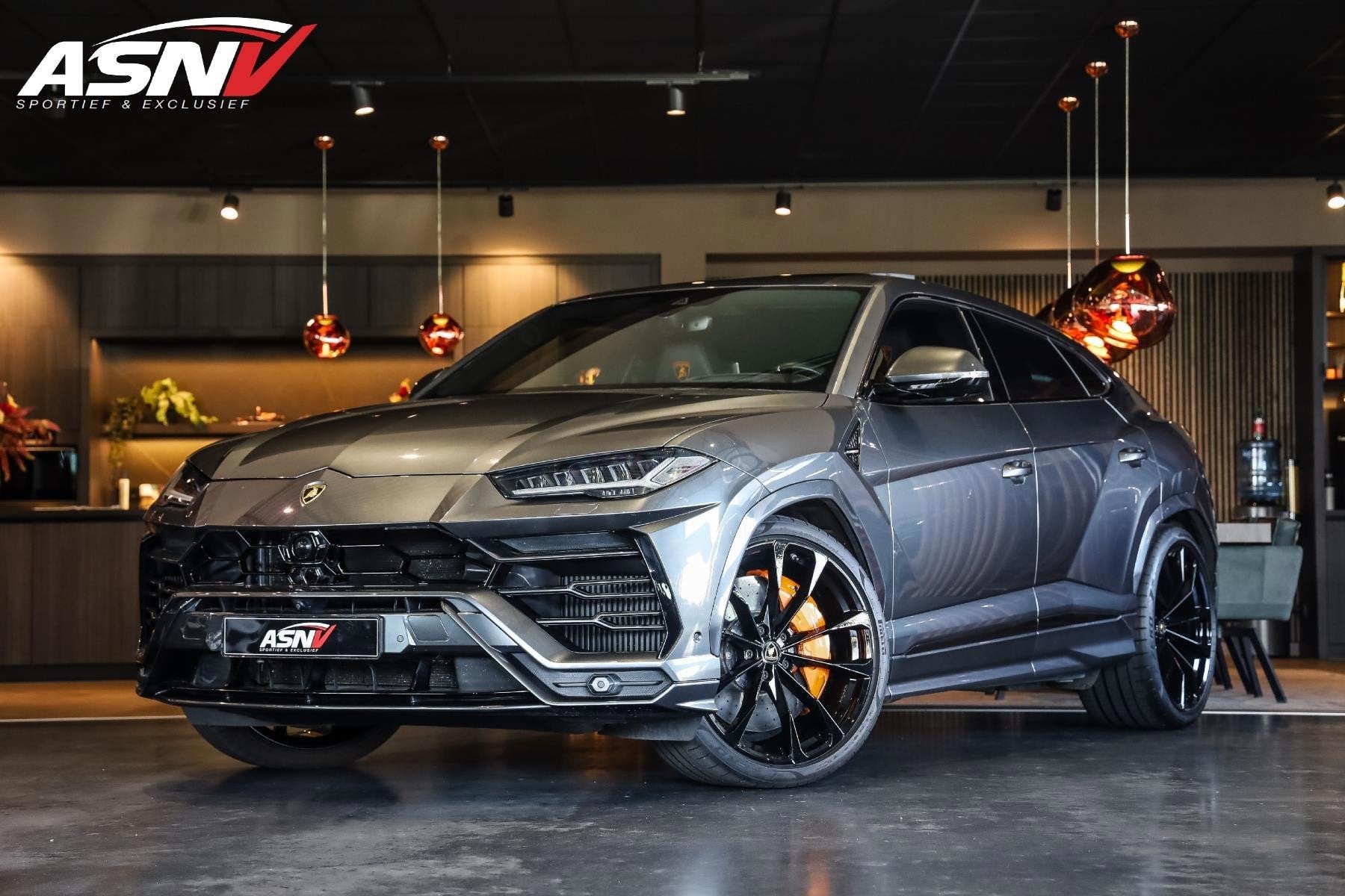 Lamborghini Urus 4.0 V8, 650 PK, Full/ADAS, Keramiek, Black/, Auto's, Lamborghini, Automaat, Urus, 4 stoelen, Leder