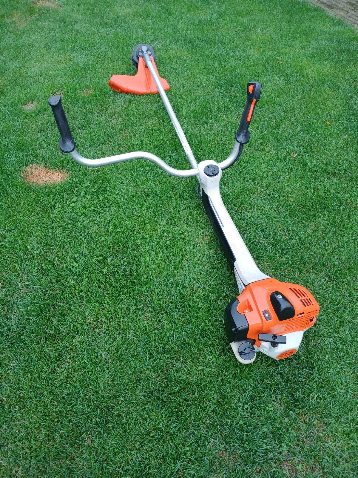 Stihl FS 460 bosmaaier met draadbol, Ophalen of Verzenden, Gebruikt, Benzine, Stihl