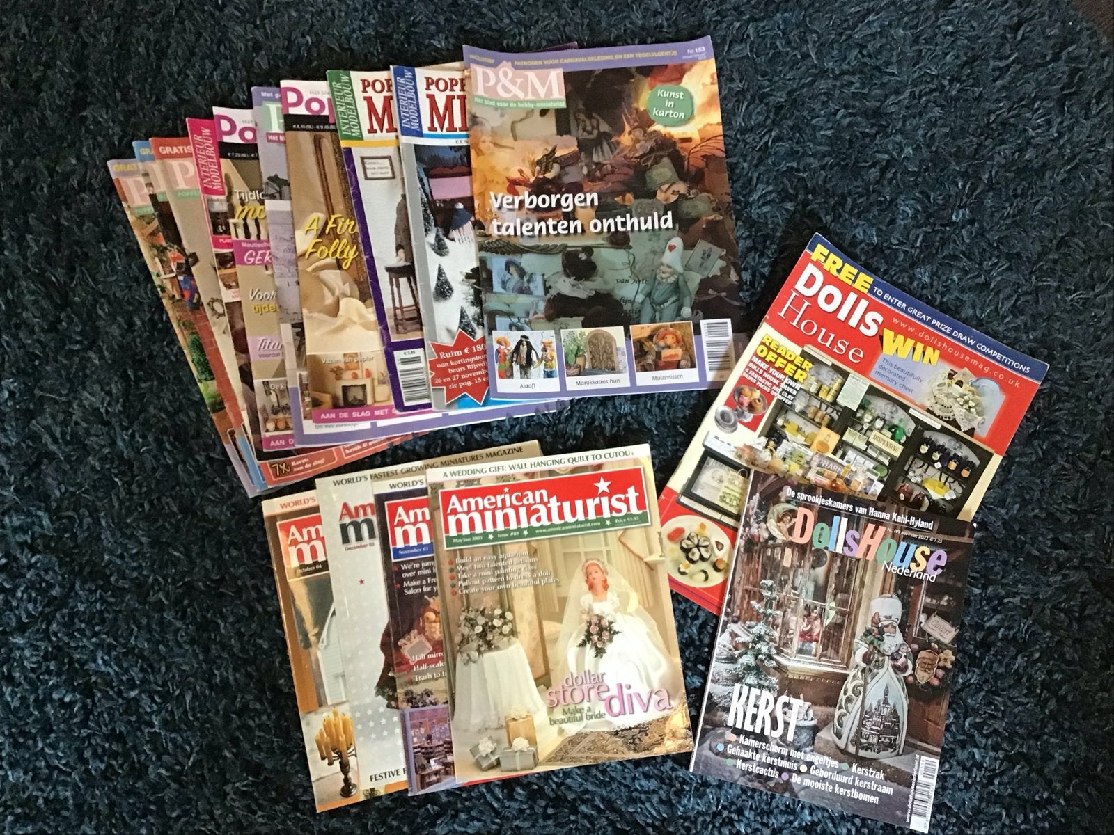 Diverse poppenhuis tijdschriften (ook los verkrijgbaar), Ophalen of Verzenden, Overige typen