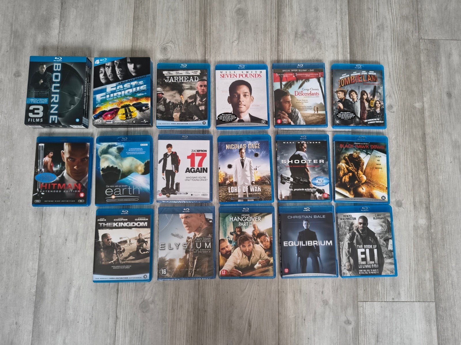 13 Blu-Ray films, Cd's en Dvd's, Blu-ray, Film, Actie, Ophalen of Verzenden, Zo goed als nieuw
