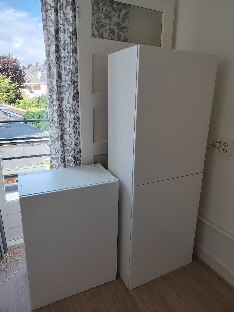 Kast wit 3x, Ophalen, Gebruikt, 50 tot 100 cm, Minder dan 100 cm