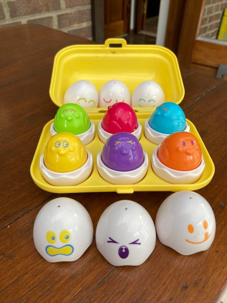 Tomy verrassings eieren, Kinderen en Baby's, Speelgoed | Fisher-Price, Ophalen, Zo goed als nieuw, Speelset