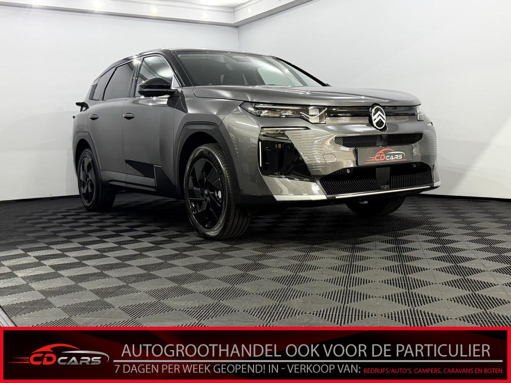 Citroën C5 Aircross 1.2 Hybrid 145 Max 360 Camera, Navi, le, Gebruikt, 1199 cc, C5 Aircross, Leder en Stof