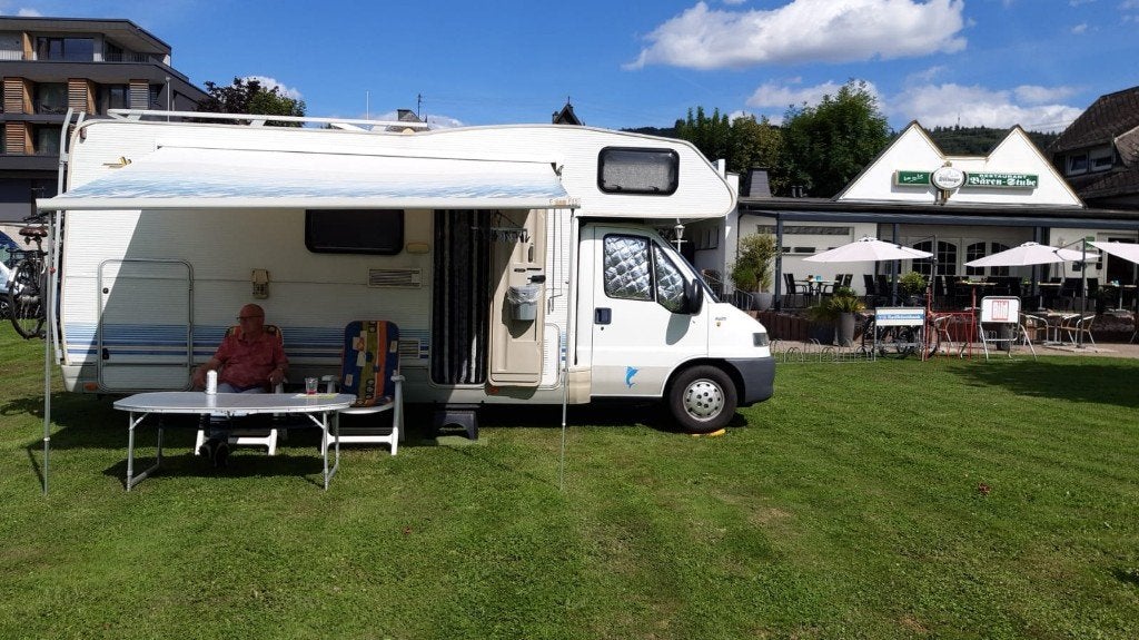 Alkoof Camper  6 persoons Elnagh Marlin Garage., Standaard zit, Alkoof, Ringverwarming, Fiat