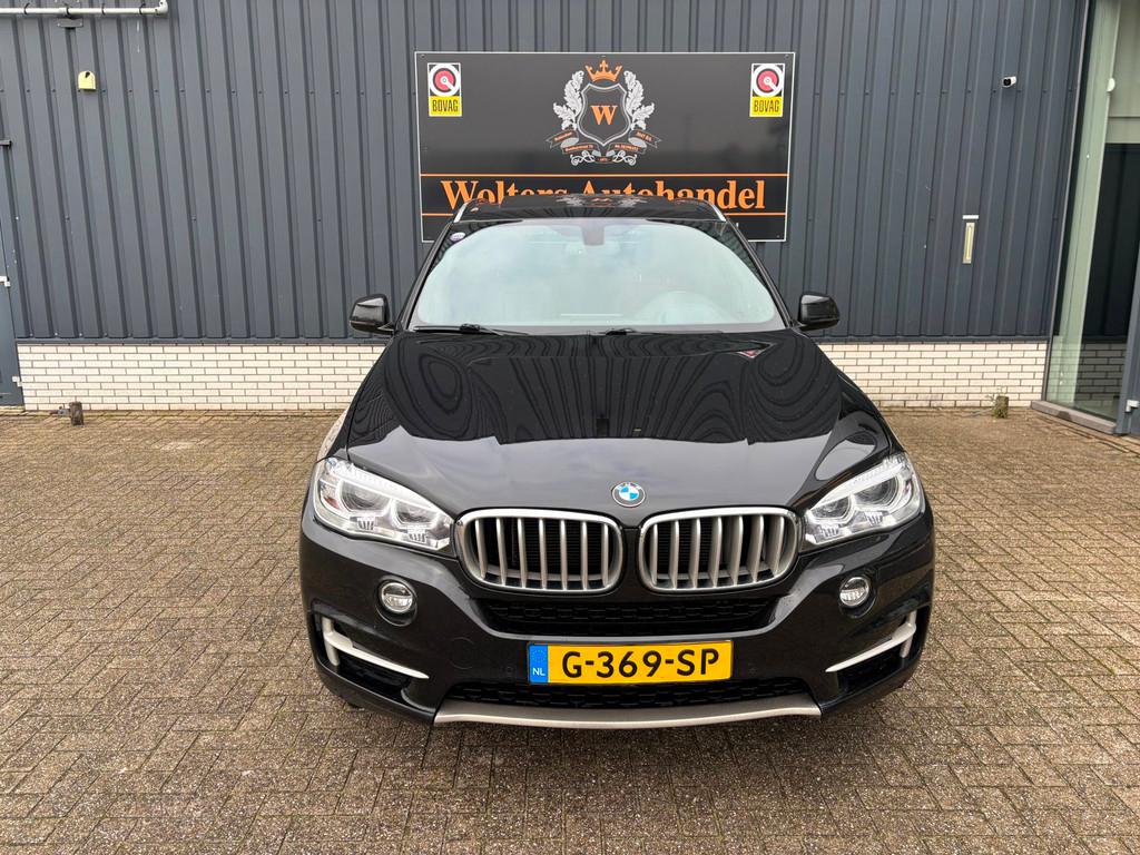 BMW X5 XDrive35i High Executive 7p. panorama vol optie, Automaat, Gebruikt, 7 stoelen, Zwart