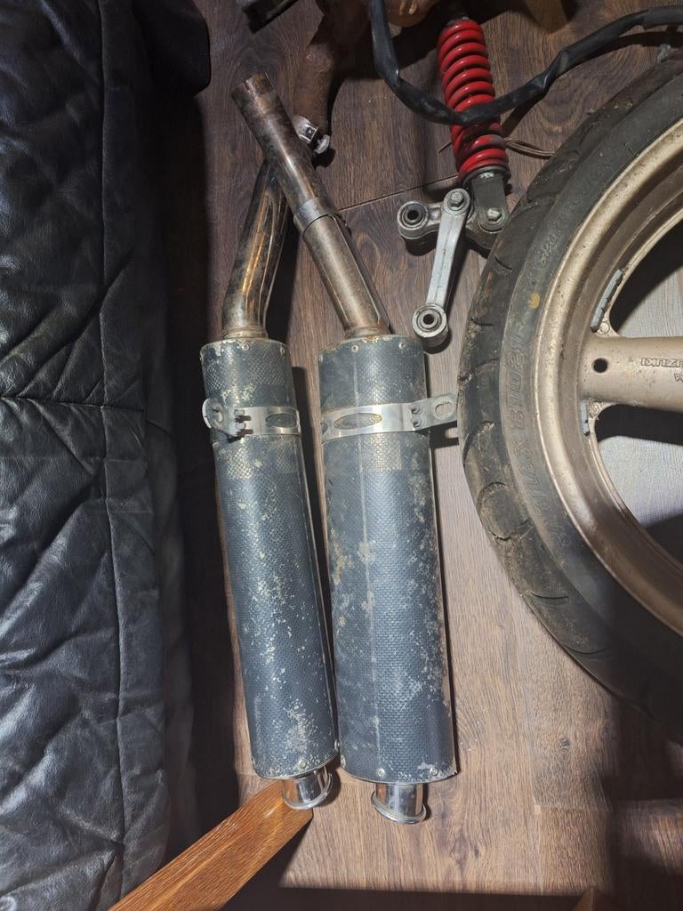 Suzuki TL1000S complete slip on Uitlaat met Hama dempers, Ophalen of Verzenden, Suzuki