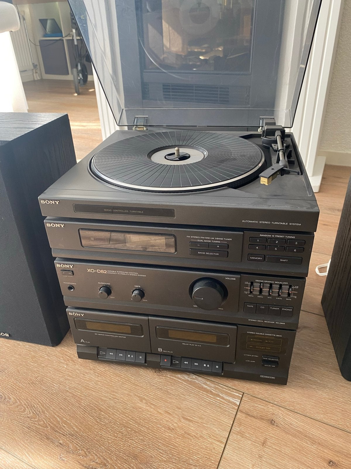 Sony Stereo Set, Audio, Tv en Foto, Stereo-sets, Ophalen, Gebruikt, Cassettedeck, Losse componenten