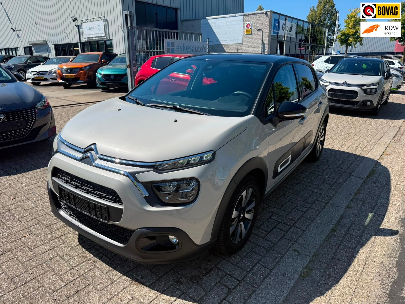 Citroen C3 1.2 PureTech Feel, Facelift, Navi Dealer auto INC, Auto's, 83 pk, Gebruikt, 1199 cc, Automatische klimaatregeling