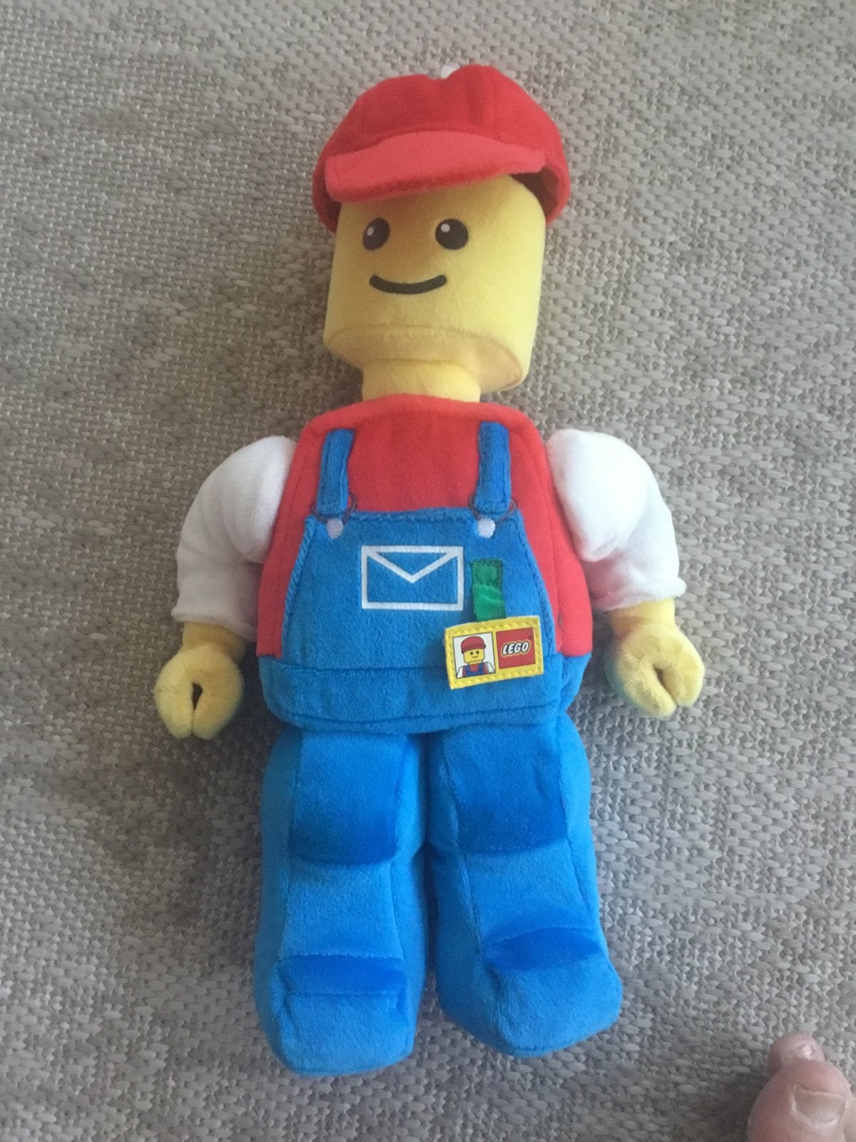 Lego Minifiguur Knuffel - Postbode, Ophalen, Gebruikt, Overige merken, Overige karakters