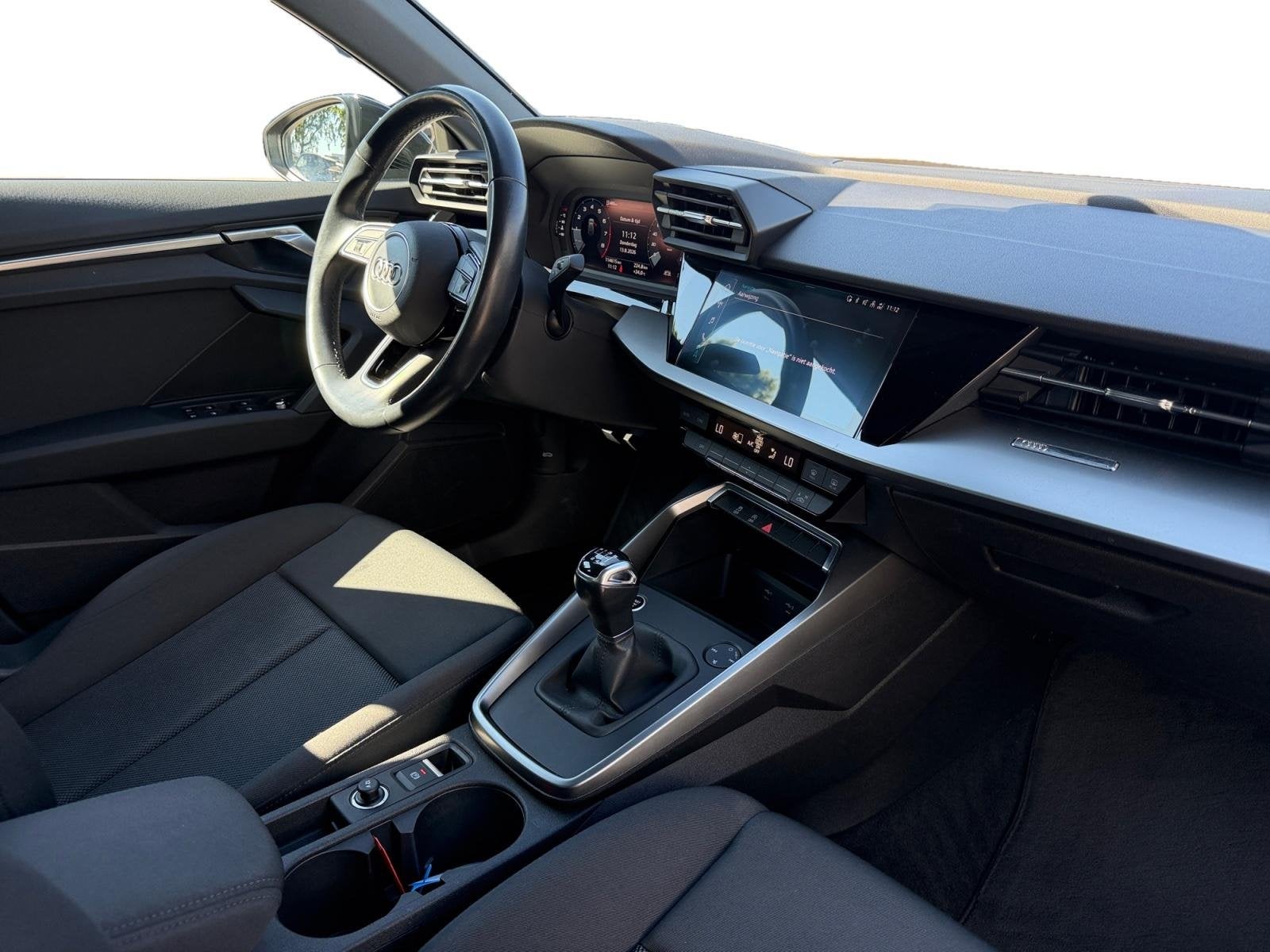 Audi A3 Sportback 35 TFSI Pro Line, Auto's, Audi, Stof, 4 cilinders, 150 pk, Zwart