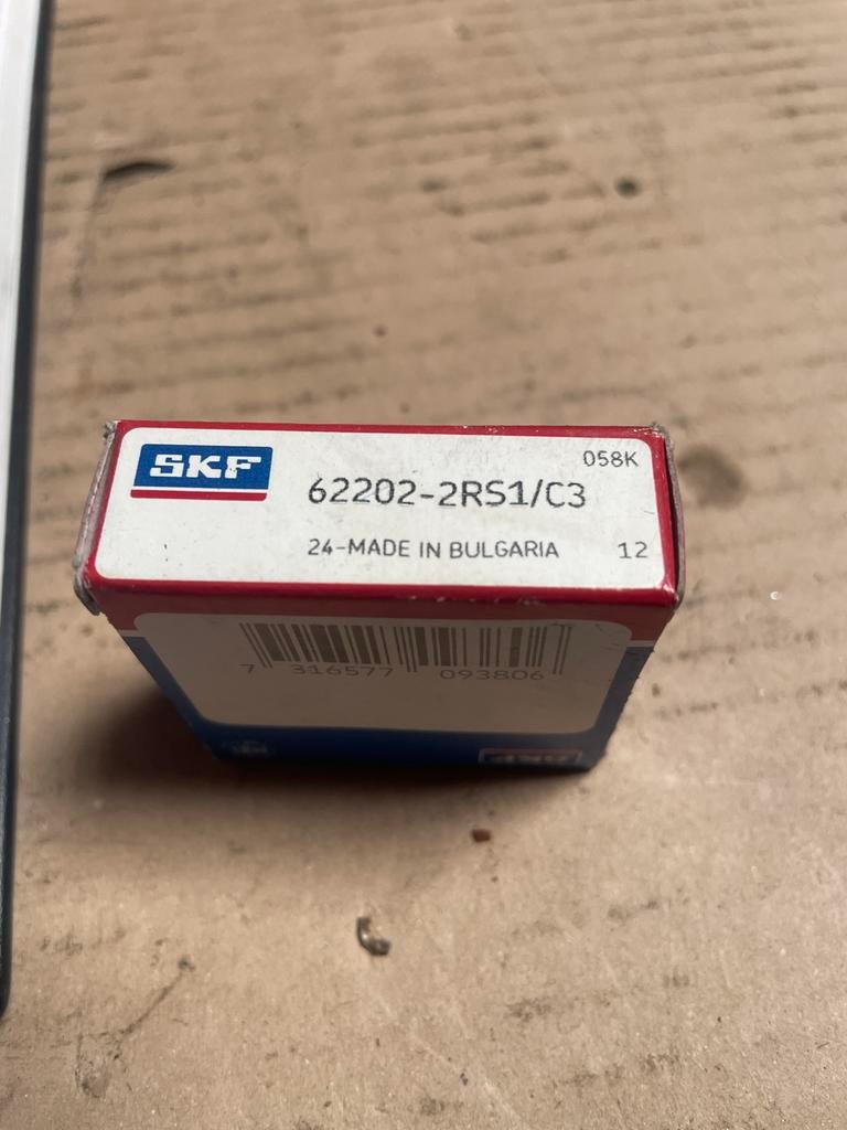 19 stuks SKF Kogellager 62202-2RS1/C3 - Nieuw in doos, Ophalen, Nieuw